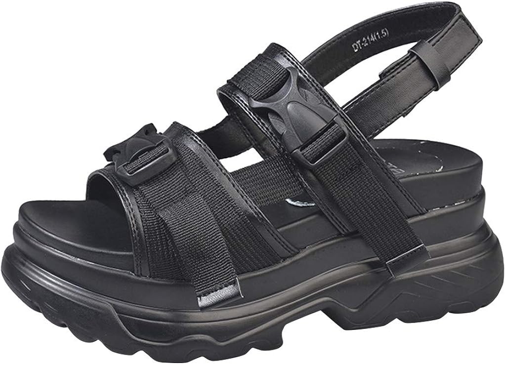 athletic platform sandals