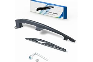 DYNOELS Rear Windshield Wiper Blade Arm Set Fit for GMC Envoy 2007-2009, Fit for Chevrolet Trailblazer 2007-2009 Rear Wiper Arm Assembly