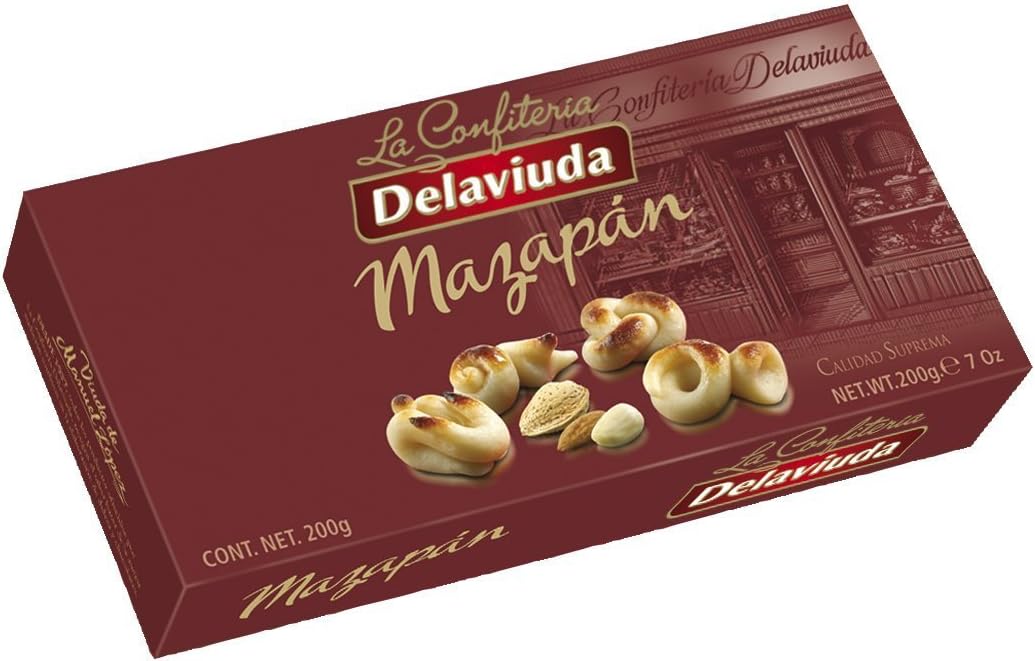 Delaviuda - Marzipan figurines - Typical Christmas pastries from Spain - 7.05 Oz (200 gr)