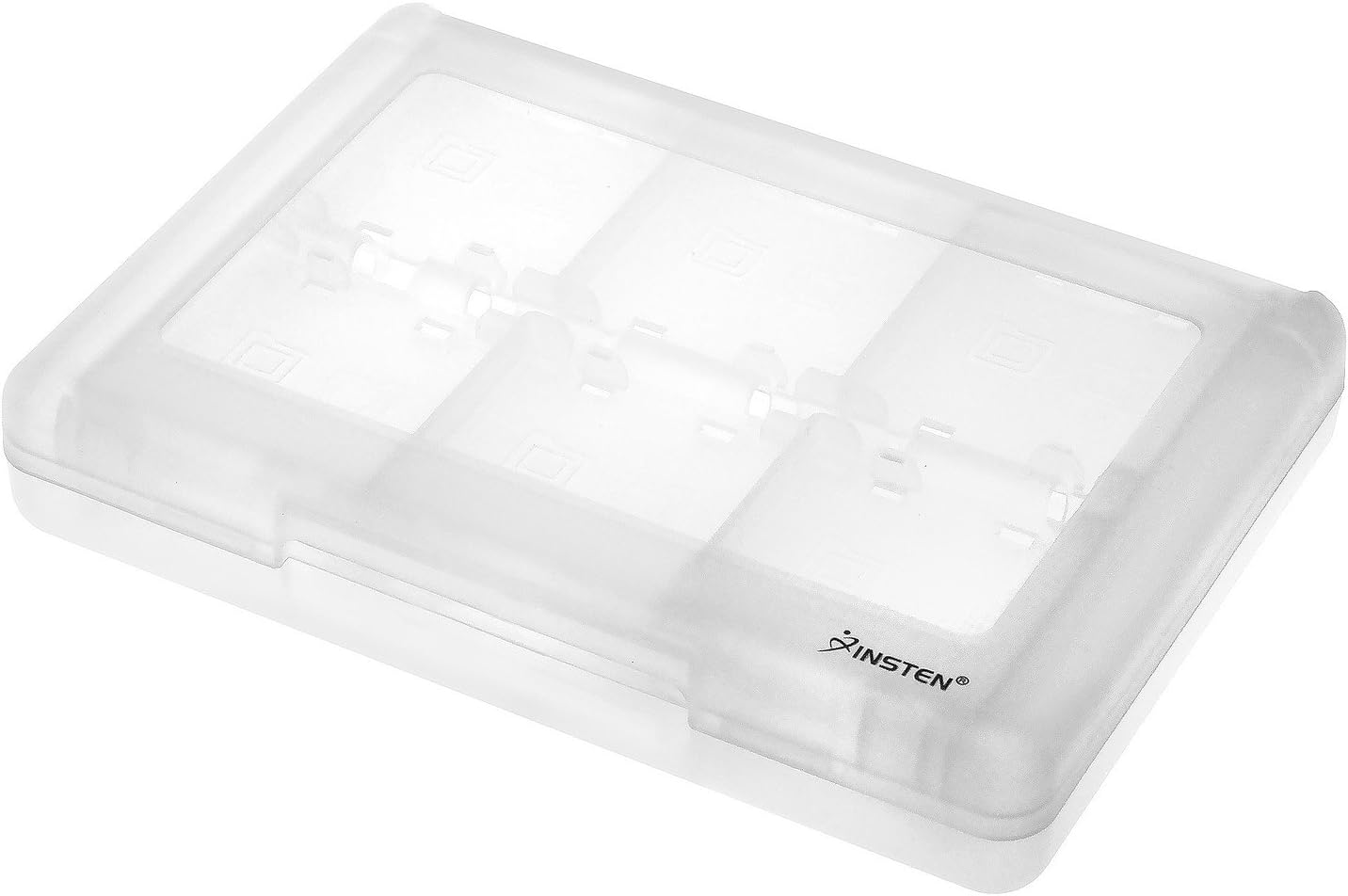 Insten 28-in-1 Game Holder Card Case Compatible with Nintendo NEW 3DS / NEW 3DS XL / NEW 3DS LL / 3DS LL / DSi / DSi XL / DSi LL / DS / DS Lite / NEW 2DS XL LL / 2DS Cartridge Storage Box, White: Computers & Accessories