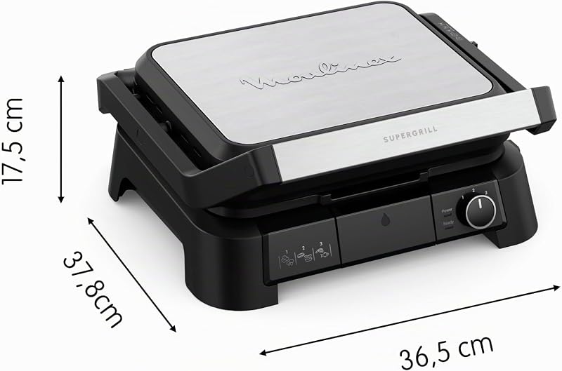 SuperGrill 3 in 1, Griglia, Barbecue e Forno, GI510D