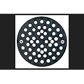 Sioux Chief 801-APK Floor Drain Replacement Strainer, 6-3/4", Black, No Size