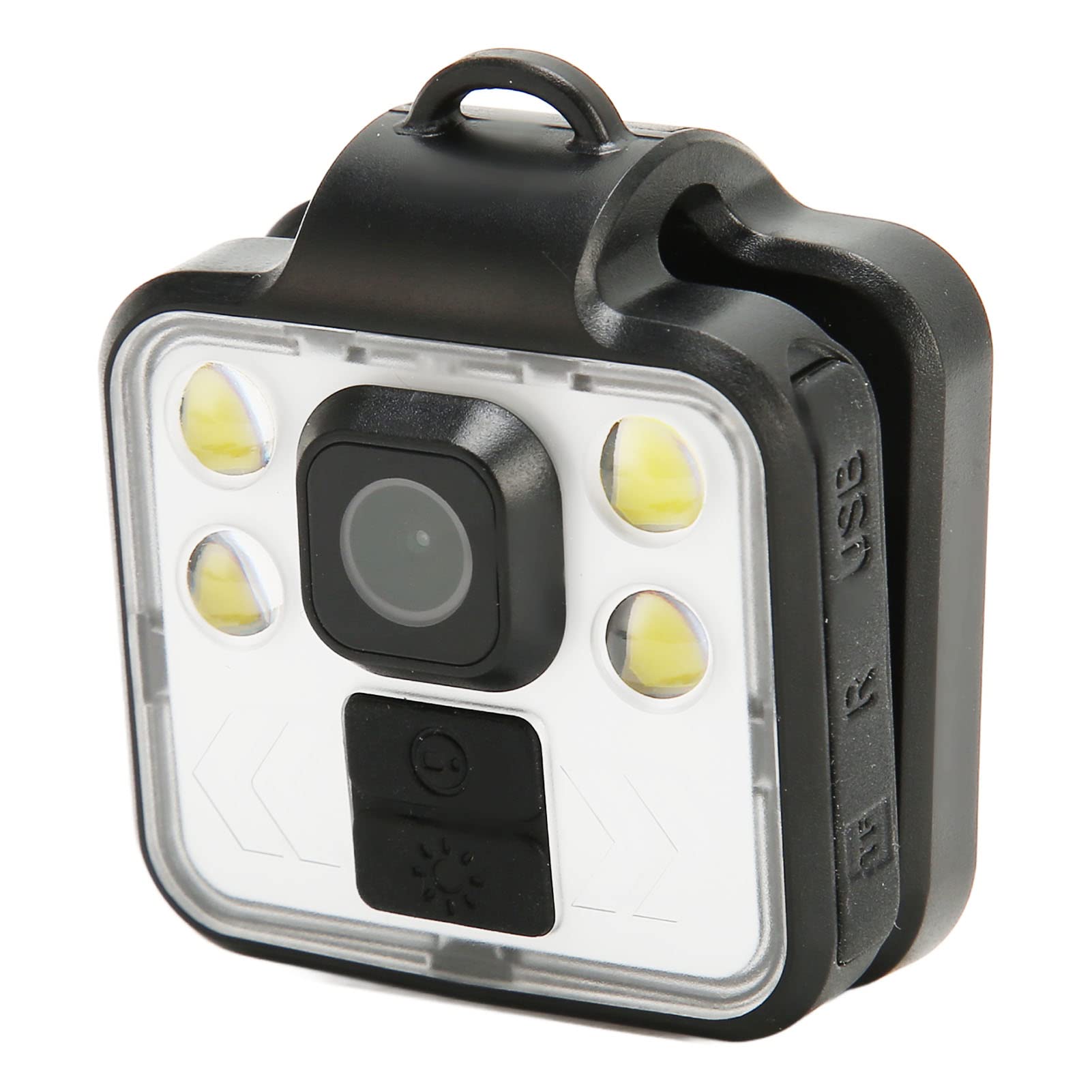 Mini Body Camera, 1080P HD Video Record Waterproof Portable Wearable Camera with 3 Modes LED Flashlight, Wireless Bodycam for Car Office Home Sports