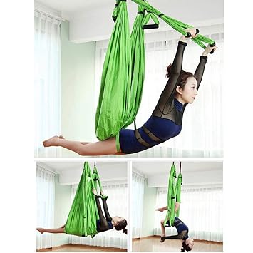Juego de columpios de yoga aérea - Hamaca de yoga ...