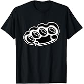 Brass Knuckles Blackwork Minimal T-Shirt
