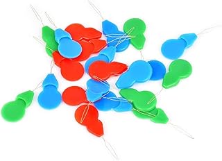 BOBOZHONG Nadeleinfädler 50 Stückteilige Nadel-Einfädler, kürbisförmige Nadel-Einfädler für Näharbeiten und Basteln