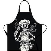 THISFIND Apron Home Kitchen Cooking Baking Gardening for Women Men with Pockets, apron waterproof 32x28 inch