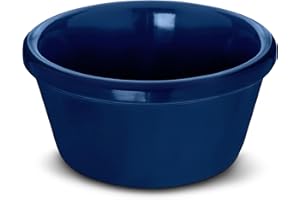 Carlisle FoodService Products Plastic Ramekins, Sauce Bowl For Catering, Kitchen, Restaurant, 4 Ounces, Cobalt Blue, (Pack of