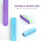 WOVTE 11pc Nail File Set Buffer Blocks Cuticle Nipper Pusher Manicure Tools view 3