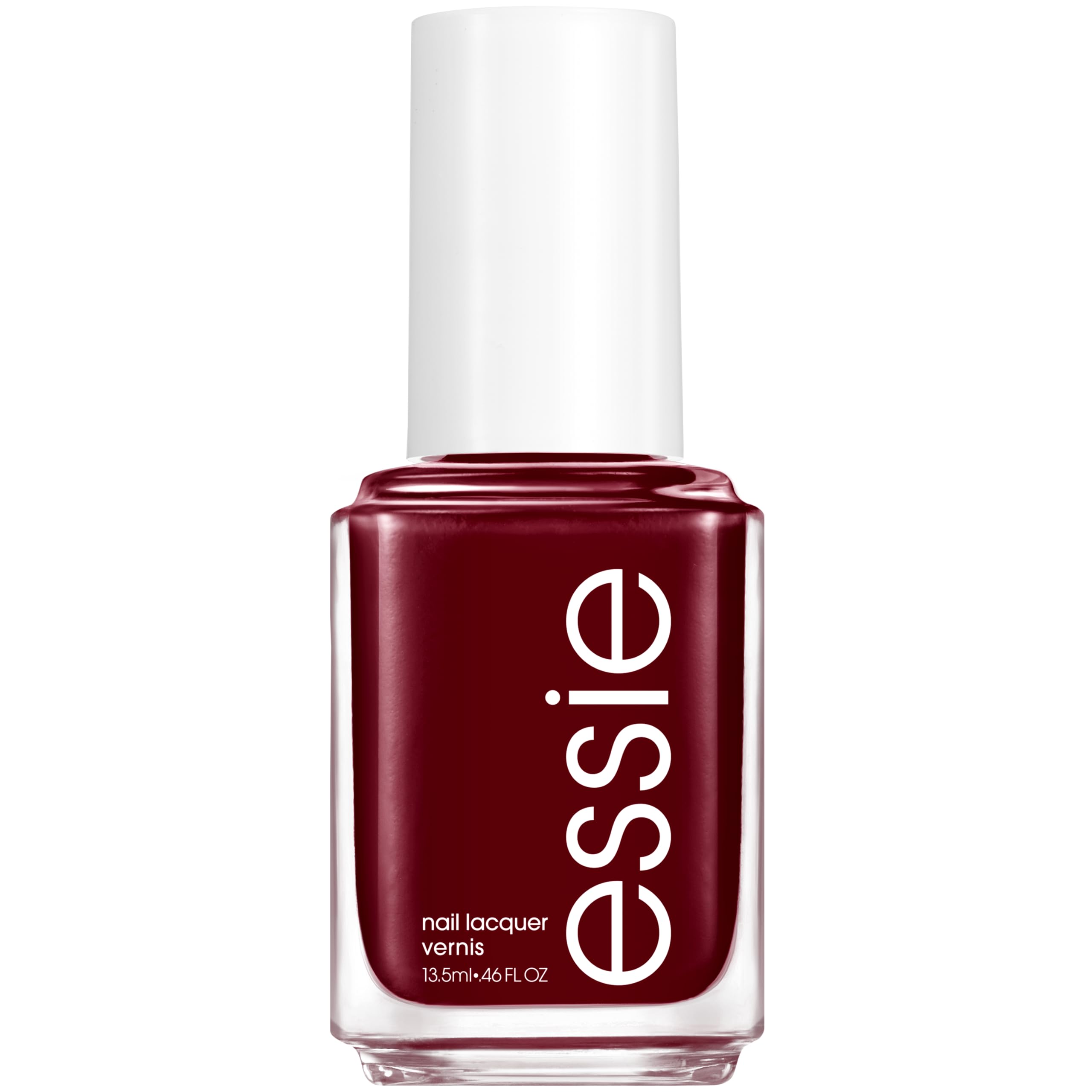 essie Salon-Quality Nail Polish, Vegan, Fall 2023, Dark Ruby Red, Full Blast, 0.46 fl oz