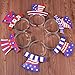 TINKSKY 4th of July Headband Patriotic Star Boppers American Flag Headbands Independence Day Party Accessories,Pack of 12