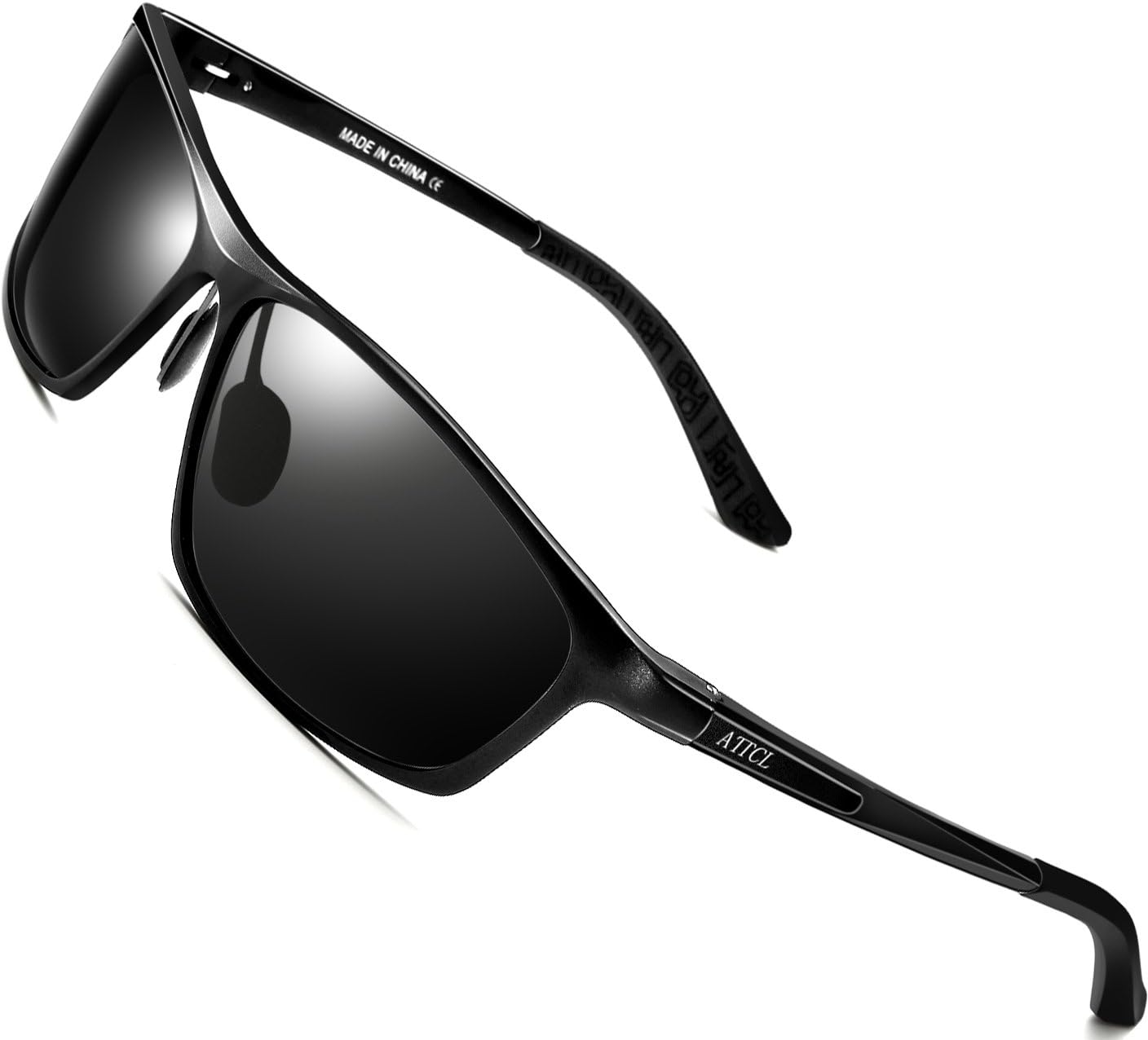 Men's Al-Mg Metal Frame Polarized Driving Fishing Golf Sunglasses