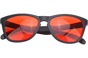 Depisuta Color Blind Glasses for Men Women, Red - Green Color Enhancing Glasses, Full Frame Red - Green Blind Corrective Glas