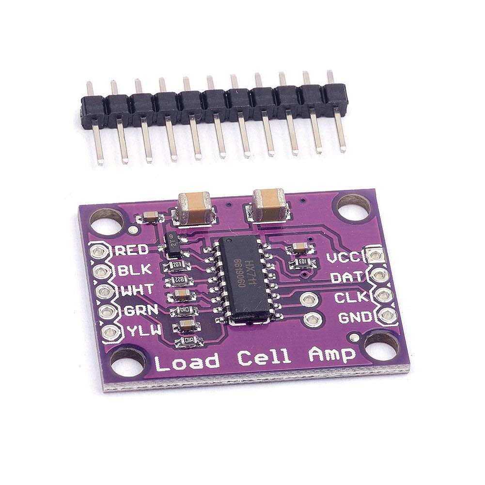 ARCELI CJMCU-711 HX711 Load Cell Electronic Weighing Sensor 24-bit A/D Converter Chip for High Precision Electronic Scale CYT1053