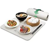 EconoHome Food Warming Mat - Electric Food Warmer - Fast Heating, 3 Heat Levels, Large Surface Area, Constant Temperature - Portable Silicone Warming Tray for Meals