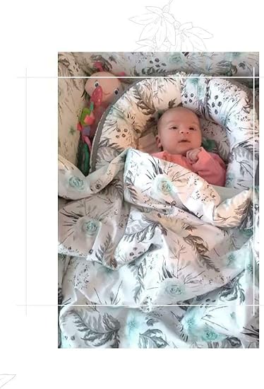 Nid Pour Nouveau Ne Nourrisson Baby Nest Jukki Reducteur De Lit Bebe 50x90 Cm Cocon Bebe Coussin Pour Bebe Cocon De Sommeil Pour Baby De 0 9 Mois 100 Coton Anti Allergique Magic Townvelvet Cale Bebes