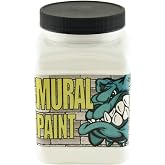 CHROMA Acrylic Mural Paint for Interior and Exterior Murals - Lightfast, Mixable, Hard-Wearing Vibrant Pigment, 16 Oz Polar (2455)