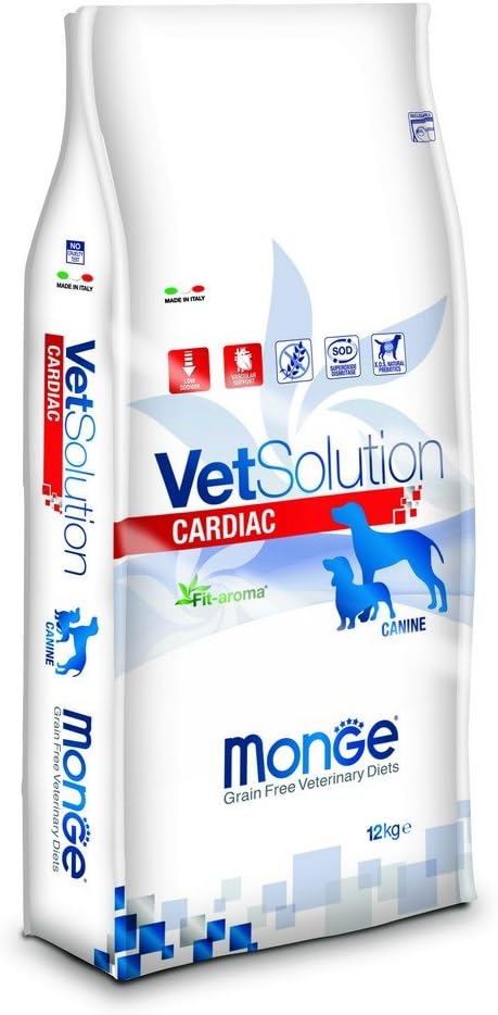 Monge Vetsolution Cane Cardiac Kg 12 Dry Dog Food Amazon Co Uk Pet Supplies