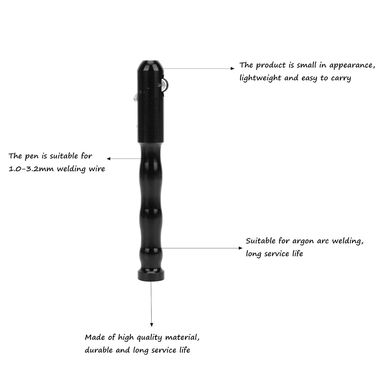 Welding TIG Pen,Wire Feed Pen Finger Feeder Welding Rod Holder,Argon Arc Welding Wire Feeding Artifact,1.0-3.2mm Welding Wire,long service life - Image 5