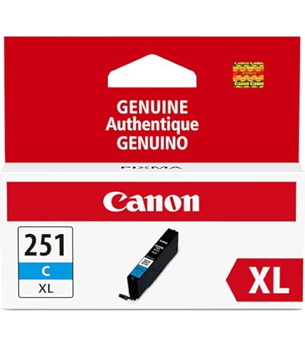 Amazon.com: Canon CLI-251XL Genuine Black Ink Tank, Compatible