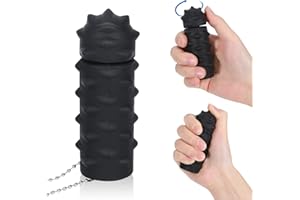 PURAEASE Spiky Grip Fidget Spinner – Soft Silicone Pain Stim Fidget Toy for Teens & Adults – Sensory Tool for ADHD, Autism, Anxiety & Stress Relief – Great Gift for Office or Travel