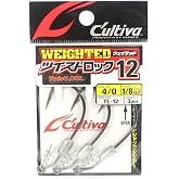 Owner TL-12 Waited Twist Lock Hook 12 11692 Fishing Hook