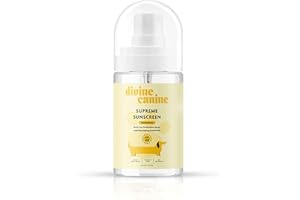 DIVINE CANINE Dog Sunscreen for Body - 2 oz Sun Protection - Dog Summer Essentials Water Resistant SPF 30 with Natural Ingredients - Made in the USA