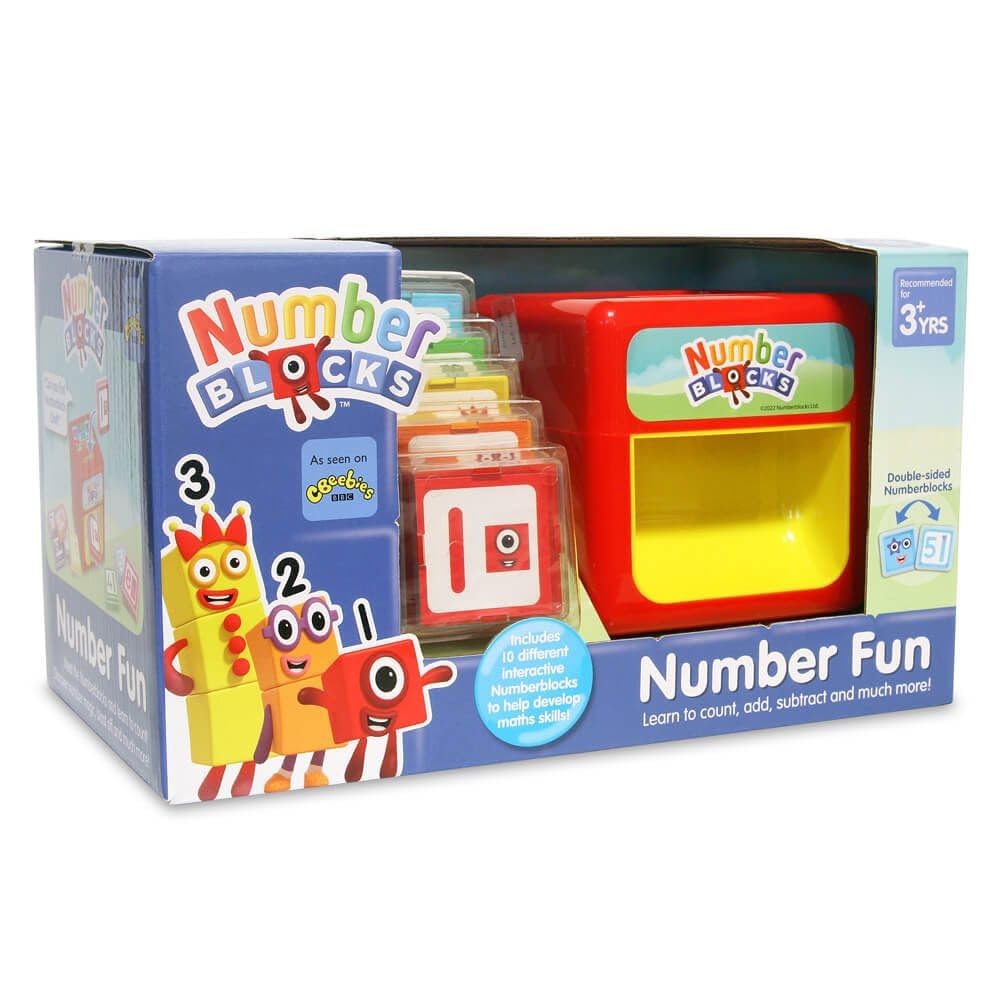 Numberblocks - Number Fun Toy - Count With Number Blocks and Learn Basic Maths - Perfect for Interactive Play & Child Development, Features 8 Fun Activities, 3+ Years