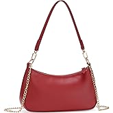 WantGor Clutch Tote Handbags, Shoulder Purse for Women Crossbody Bags Mini Hobo Bag Retro Vegan Leather Trendy Handbag