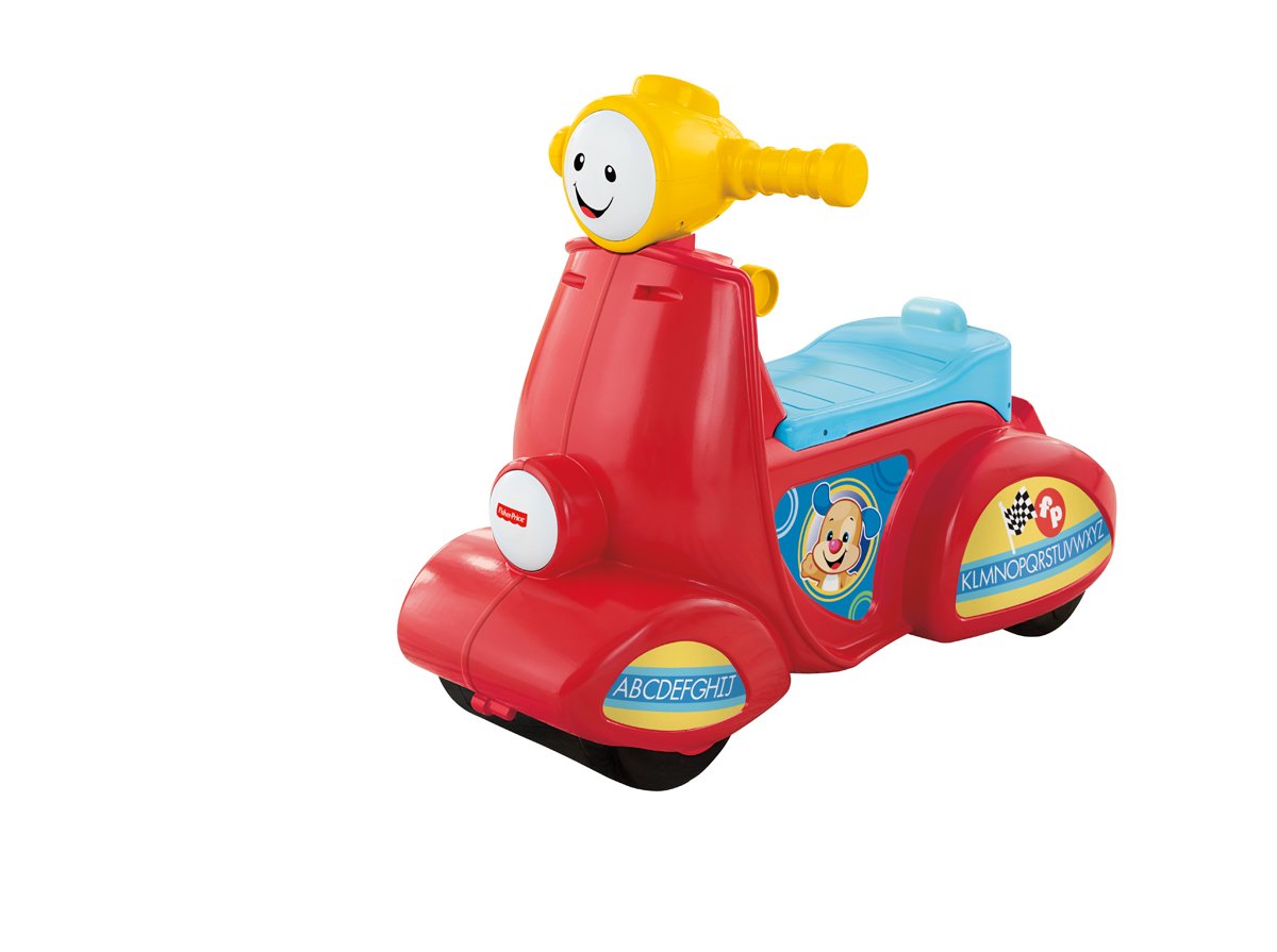 Fisher-Price - CGT06 - Educational Alarm Clock - Progressive Awakening Scooter