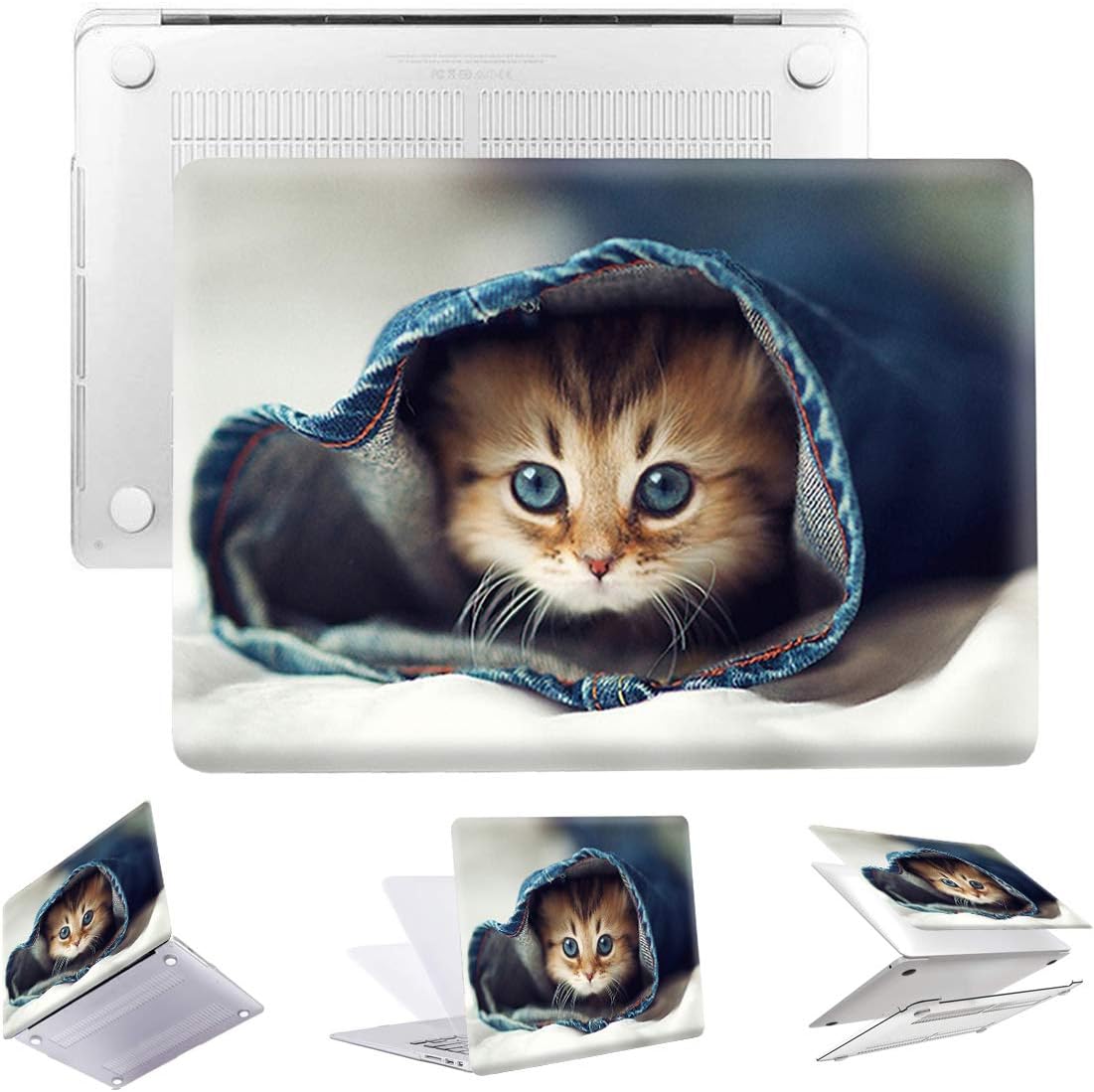 MacBook Pro 16 inch Case 2019 Release A2141 PapyHall Color Painting Plastic Hard Case for Newest MacBook Pro 16 inch with Touch Bar Touch ID Model: A2141 DZ-Cat