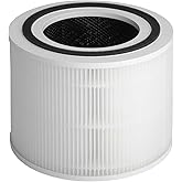 Set of 1 Replacement Filter - Compatible with Oterbear 2000C Air Purifier - 3-in-1 HEPA Activated Carbon Filter for Home Bedroom Smoke, Dust, Odors, Pollen, Pet Dander removal