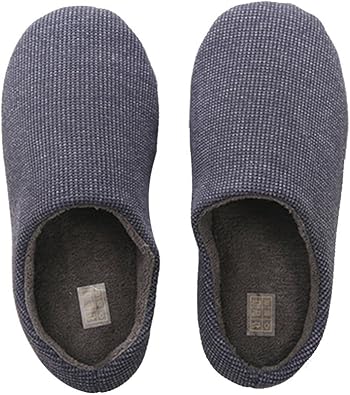 Amazon.com: BAOBAO Zapatillas de Hombre, Zapatillas de Casa, Calientes,  Antideslizantes, Suela Suave, Azul: Shoes