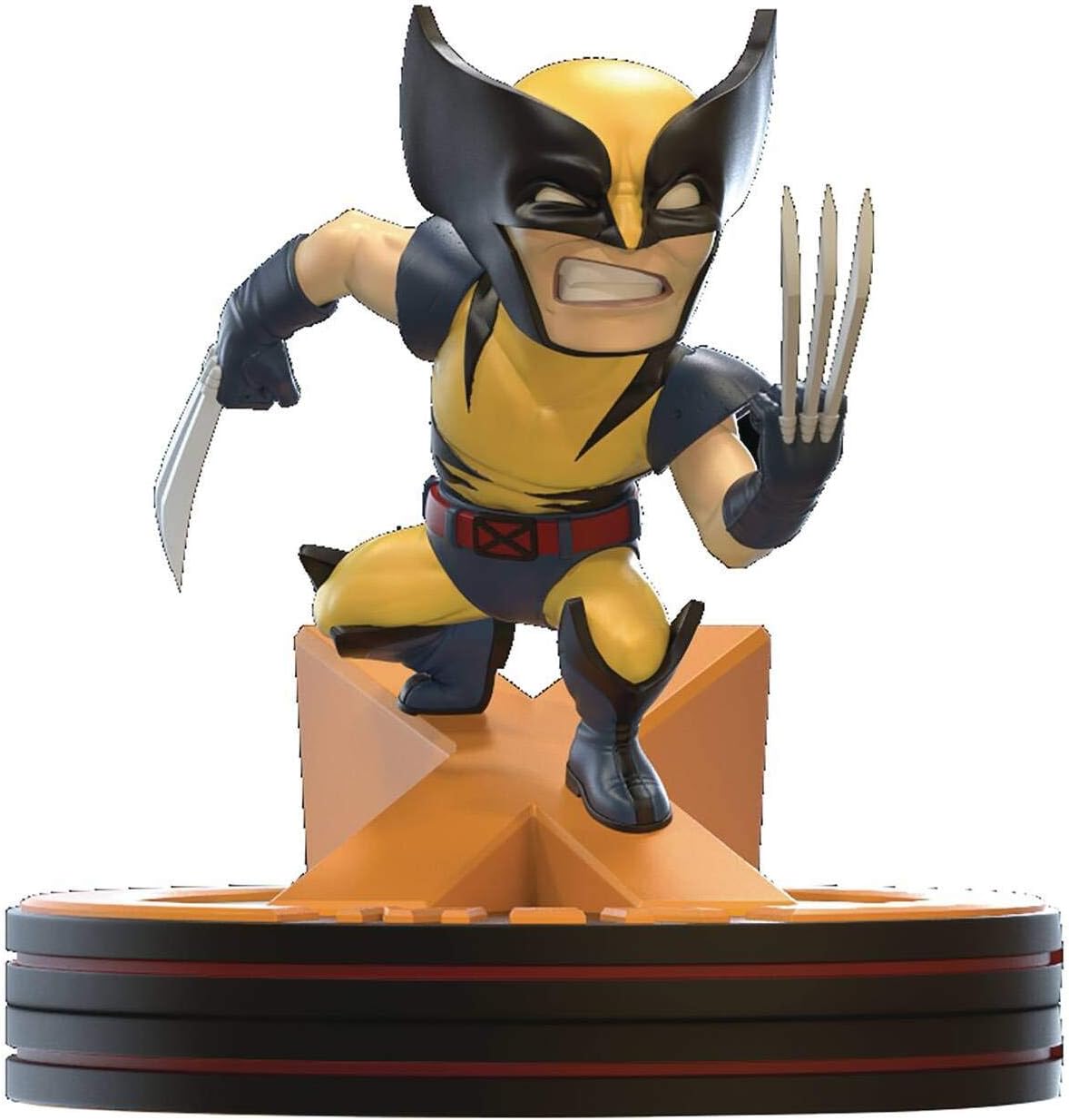 Quantum Mechanix X-Men Wolverine Q-Fig Figure MVL-0043, Multicolor
