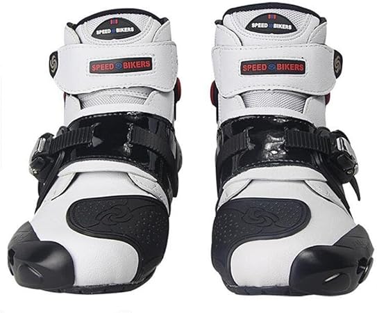 Amazon Shisei しせい Riding Tribe バイクブーツ レーシングブーツ オンロードブーツ ライディングブーツ メンズ バイク用品 ツーリング 耐衝撃性 メーカー保証 ブーツ 車 バイク