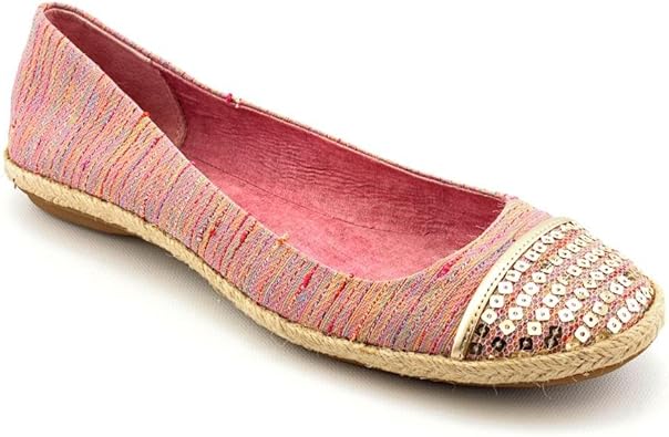 pink flat shoes