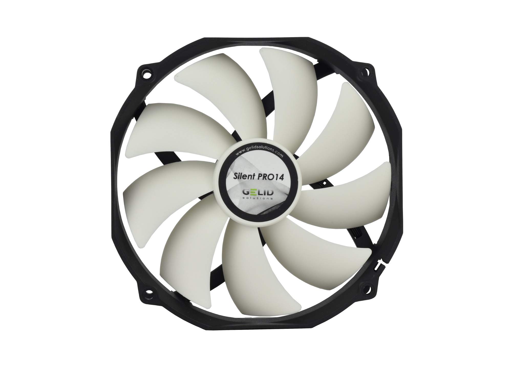 Gelid Solutions Silent 14 Pro PWM, 140mm Quiet Case Fan