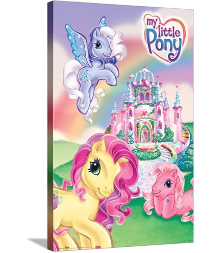 Amazon.com: Hasbro My Little Pony - Castle Wall Poster, 19L