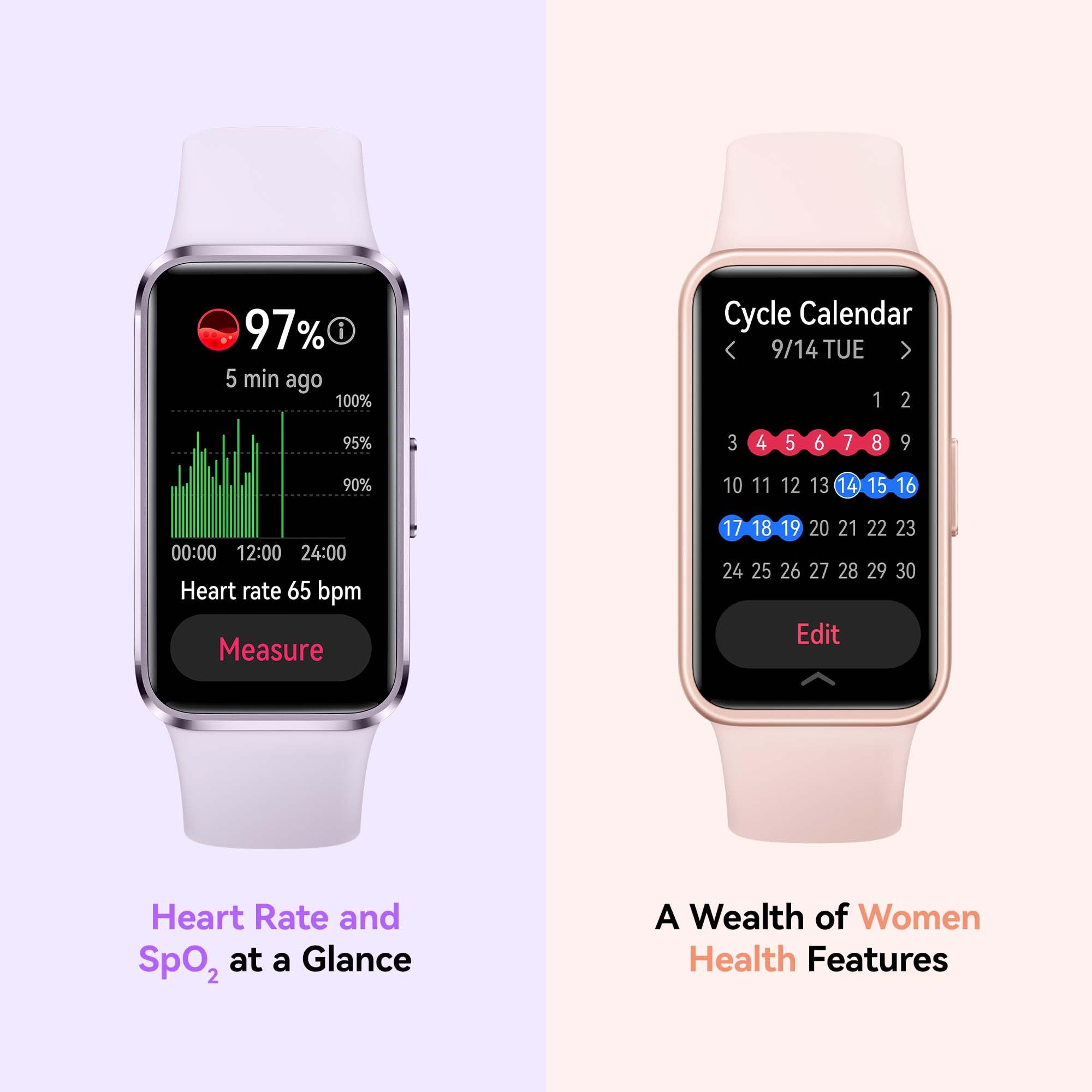 HUAWEI Band 10 Smartwatch up to 14 Days Battery Life, iOS & Android, Average Sleep HRV and Sleep Insights with an AI-powered Fitness Monitoring Tracker, Sleep Breathing Awareness, Fast Charging, Black