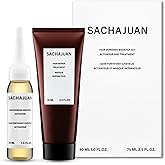SachaJuan Hair Bonding Booster Kit | Intensive Treatment to Mend Broken Hair | Reduces Frizz & Strengthens Damaged Strands | Repair Treatment 2.5 oz + Booster 1oz |