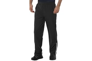 33,000ft Men's Rain Pants Waterproof, Windproof Lightweight Outdoor Rain Over Pants for Fishing Golf Work Hiking
