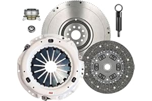 ClutchMaxPRO Heavy Duty OEM Clutch Kit with Flywheel Compatible with 1991-1995 Toyota Previa 1995-2004 Tacoma SR5 2.4L 2RZFE 2WD 4WD (CP16076HDFW-CK)
