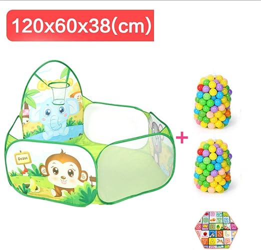 piscina de pelotas casera