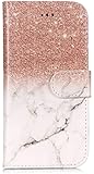 Katech Galaxy S9 Case Wallet, Premium PU Leather S9 Phone Cover [Card Slots] [Shock Absorption] Luxury Faux Leather Flip Case Cover for Samsung Galaxy S9 + 1 x Phone Kickstand