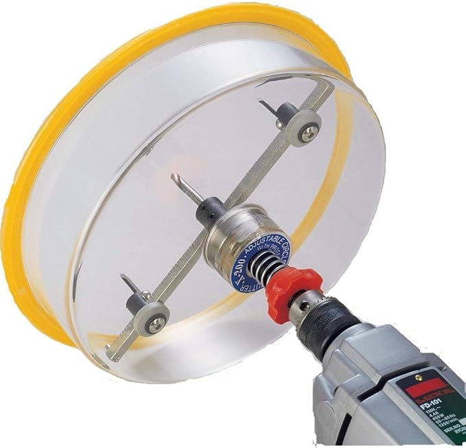 HolePro T200 15/8" to 8" TWIN BLADE Adjustable Hole Saw Cutter for