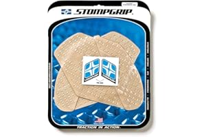 STOMPGRIP Volcano Tank Grips (CLEAR) for 11-20 KAWASAKI ZX10R