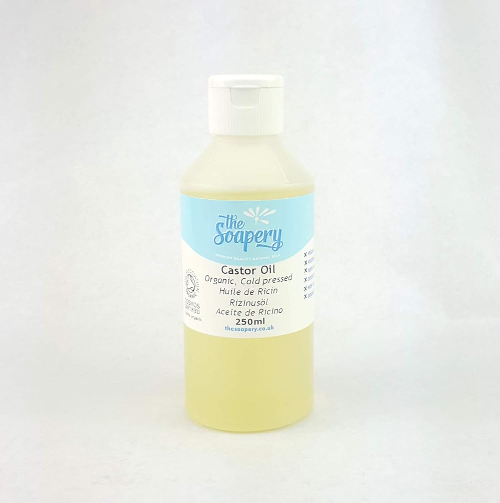 The Soapery Castor Oil Organic Cold Pressed 250ml 100% Pure