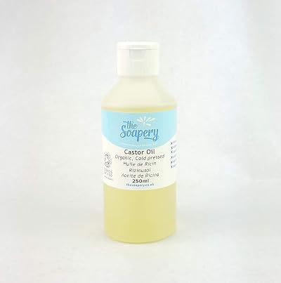 The Soapery Castor Oil Organic Cold Pressed 250ml 100% Pure