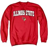 LOGOVISION Illinois State University Arch Logo Secondary Unisex Adult Crewneck Sweatshirt