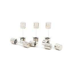 6PCS 250V Slow-Blow Time Delay Glass Fuse T2AL250V